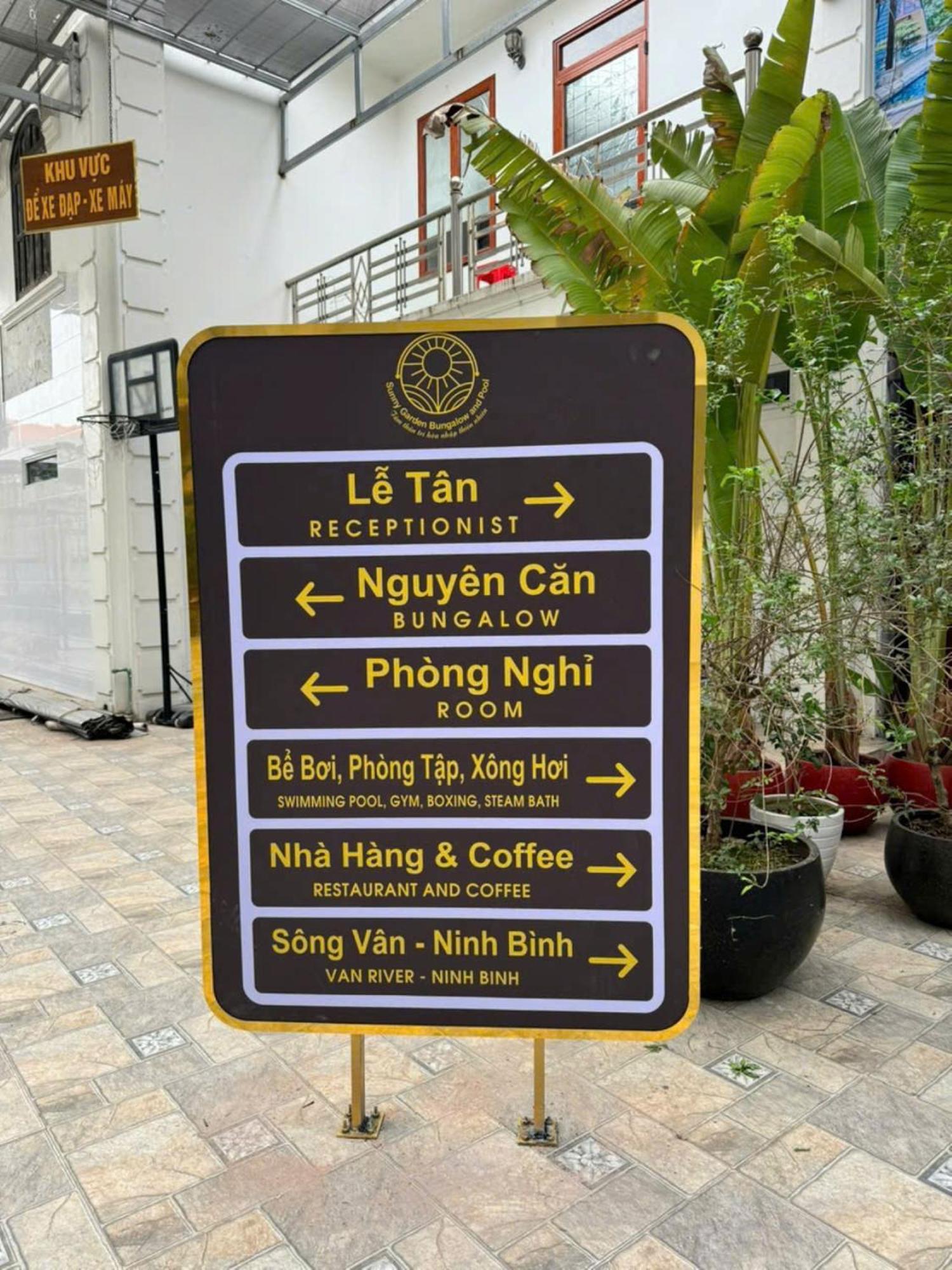 Sunny Bungalow & Hotel Ninh Binh Zewnętrze zdjęcie