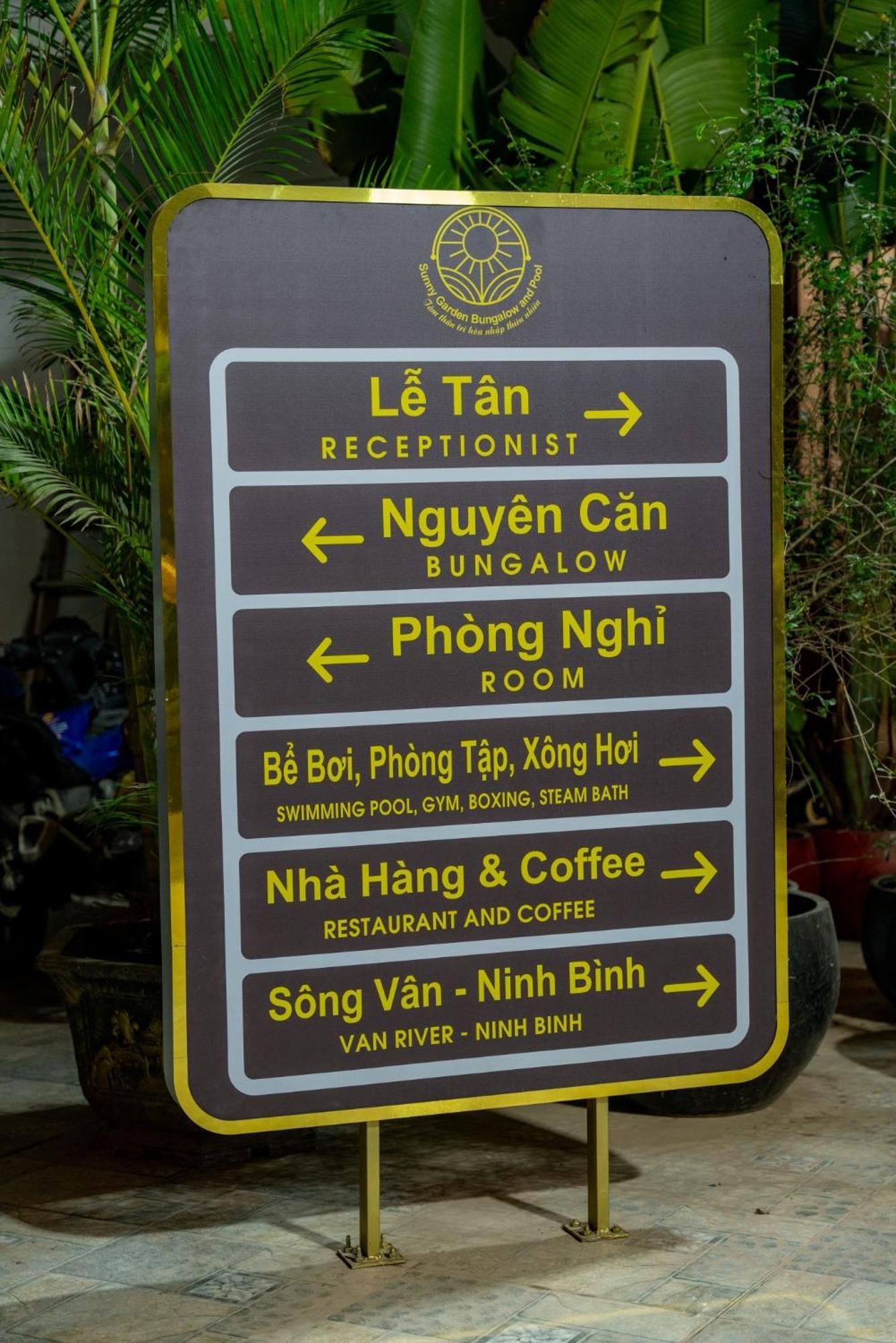 Sunny Bungalow & Hotel Ninh Binh Zewnętrze zdjęcie
